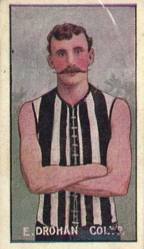 1906-07 Sniders & Abrahams Australian Footballers - Victorian League Players Series C #NNO Edward Drohan Front